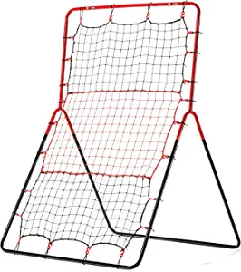 Franklin Sports Baseball Rebounder Net - 3-Way Baseball + Softball Pitchback Net + Fielding Trainer - Bounce Back Net for Fielding + Throwing Practice