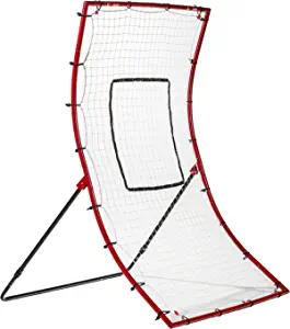 Franklin Sports Pitch Back Baseball Rebounder - Pitch Return Trainer and Rebound Net - All Angles for Grounders and Pop Flies