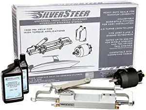 uflex SilverSteer 2.0 High-Performance Front Mount Outboard Hydraulic Steering System - 1500PSI FM V2