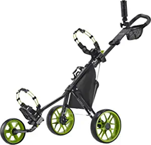 Caddytek CaddyLite 11.5 V3 3 Wheel Golf Push Cart - SuperLite Deluxe, Lightweight, Easy To Fold Caddy Cart Pushcart