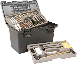 Allen Company Universal Weapon Tactical Gun/Rifle Cleaning Kit, 66 Piece Set (70541) , Black/Grey, One Size