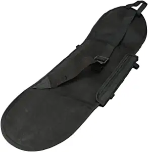 Crazy K&A Professional Skateboard Bag Carrying Pack Backpack for Skateboarding Deck & Helmet Black