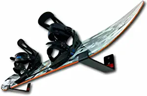 StoreYourBoard Minimalist Snowboard Display Rack, Wall Mount Storage