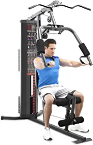 Marcy 150-lb Multifunctional Home Gym Station for Total Body Training