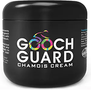 Gooch Guard Chamois Cream & Anti Chafing Cream - Natural Chamois Cream Cycling & Running - Anti Friction Cream, Anti Chafe Cream Balm for Men & Women