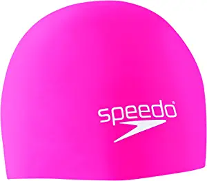 Speedo Unisex-Adult Swim Cap Silicone Elastomeric