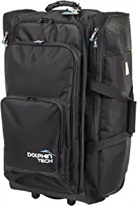IST Roller Backpack / Equipment Bag for Scuba Diving & Snorkeling Gear, Travel Luggage with Wheels