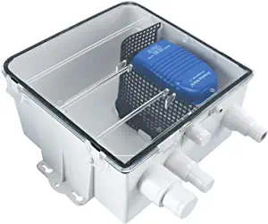 Amarine Made Boat Marine Shower Sump Pump Drain Kit System Shower Pump System 12v 750 GPH - Multi-port Inlet