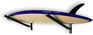 SPAREHAND Wall Mount Rack with Angled Padded Arms for Surfboard or SUP Paddle Board