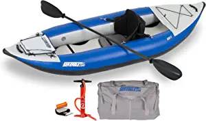 Sea Eagle 300x Inflatable Explorer Kayak Pro Carbon Package