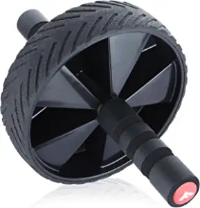 Fitnessery Ab Roller - Home Gym Equipment Ab Wheel - Ab Roller Wheel Exercise Equipment for Abs Workout - Abs Roller Gym Equipment for Home - Ab Workout Equipment for Abdominal Exercise