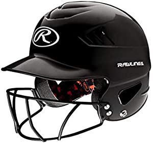 Rawlings | COOLFLOBatting Helmet |6 1/2" - 7 1/2" One Size Fits Most | Multiple Colors/Facemask Option