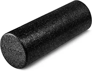 Yes4All High-Density Round EPP Foam Roller 12", 18", 24", 36" for Back, Legs, Exercise, Deep Tissue, and Muscle Massage