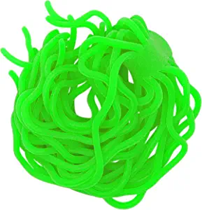 SAMSFX Fishing Squirmy Worm Body Soft Worm Silicone Wiggly Fly Tying Materials San Juan 60 Legs Choice of 14 Colors