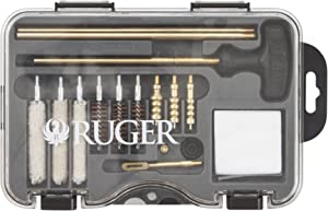 Allen Company Ruger Universal Handgun Cleaning Kit - .380ACP.357 Magnum, 9mm, 10mm.40 caliber.38 special.44 Magnum and .45 acp , black