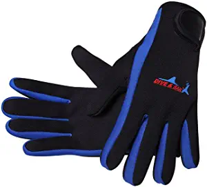 Micosuza Neoprene 1.5mm Five Finger Dive Gloves