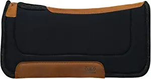 Weaver Leather Herculon Working Contoured Saddle Pad with Wool Felt Bottom