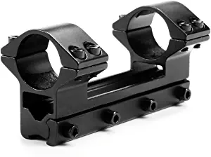 MIZUGIWA One Piece High Profile Magnum Airgun Scope Mount with Stop Pin