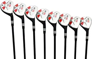 Petite Senior (55+) Womens Majek Golf Clubs All Ladies Hybrid Complete Lightweight Graphite Set Includes: #4, 5, 6, 7, 8, 9, PW + SW Lady Flex Right Handed New Utility L Flex Club