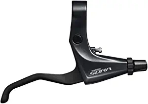 SHIMANO Sora Flat Handlebar Road Bicycle Brake Lever Set - BL-R3000 (Black)