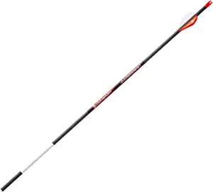BLOODSPORT Judgement Lightweight Precise Durable Carbon Fletched Hunting Arrow for Compound Bow - 31" Length.244" Standard-Diameter.001" Straightness, 6 Pack