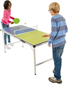 Pick-Up-And-Go Ping-Pong Table