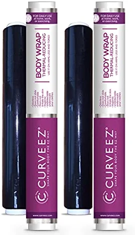 CURVEEZ Contouring Osmotic Plastic Body Wrap - Workout & Sweat Enhancer Stomach Wrap