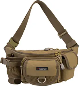 Piscifun Fishing Bag Portable Outdoor Fishing Tackle Bags Multiple Waist Bag Fanny Pack
