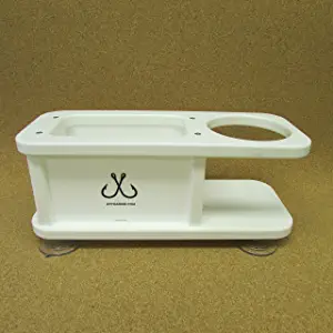 APF Marine Beverage Cup Holder w Storage Box Catch All