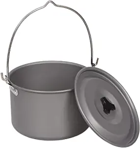 MyLifeUNIT Camping Pot Cookware, Portable Cooking Pot for Outdoor Camping Hiking, 5-Quart