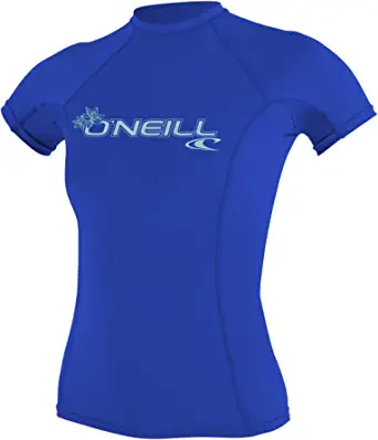 O'Neill Wetsuits Women's O'neill Basic Skins UPF 50+ Short Sleeve Rash Guard