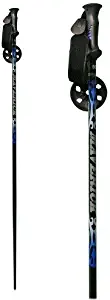 Whitewoods New Maverick Alpine Downhill Adult Alum. Ski Poles 44"-54" Black/Blue