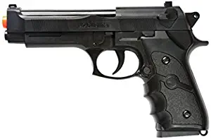 M757B 200 FPS Spring Airsoft Gun M9 92 6MM FS Beretta Tactical Hand Gun w/BBS