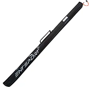 ENTSPORT Foldable Fishing Rod Bag 45-Inches Durable Fishing Tackle Bag Storage Bag Portable Rod Tubes Rod Cases (Suit for 2-Piece 7-Feet Rod)