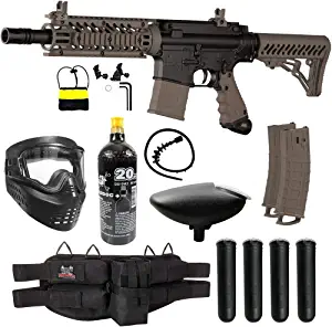 Maddog Tippmann TMC MAGFED Silver Paintball Gun Starter Package