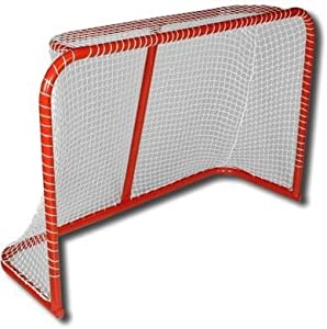 6ft x 4ft Regulation Street Hockey Goal - Heavy Duty & Hard Wearing Roller Hockey Goal | Street Hockey Net & Goal | Hockey Goal for Kids | 6x4 Regulation Hockey Goal