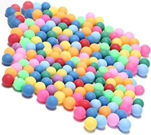 KEVENZ 60, 120, or 1500 Pack Ping Pong Balls, Assorted Color Table Tennis Balls, Multi-Color Pong Balls for Pong Games, Arts and Craft, Party Decoration and Pet Toy