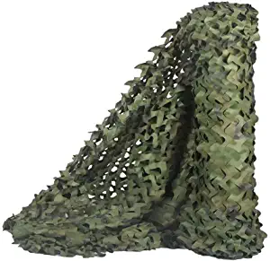 LOOGU Camo Netting, Camouflage Net Blinds Great for Sunshade Camping Shooting Hunting etc.