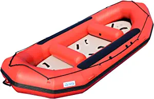 BRIS 1.2mm 13ft Inflatable White Water River Raft Inflatable Boat FloatingTubes