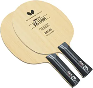 Butterfly SK Carbon Table Tennis Blade - TAMCA 5000 Carbon Fiber Blade - Professional Butterfly Table Tennis Blade - Available in FL and ST Shakehand Handle Styles - Made in Japan