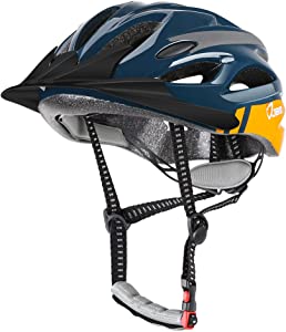 JBM Bike Helmet Lightweight - Adult Bike Helmet for Men, Bicycle Helmet for Women, Bike Helmets for Adults Bikes Helmets Adult Cycling Helmets Mens Bike Helmet Womens Helmet with Visor, Adult Helmet
