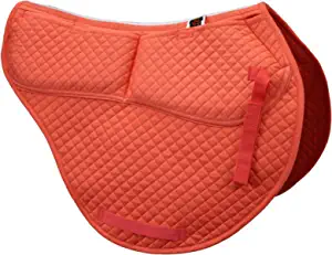 ECP Equine Comfort Products All Purpose Contoured Correction Saddle Pad with Adjustable Memory Foam