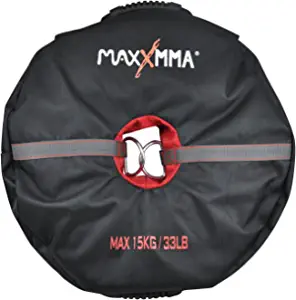 MaxxMMA Double End Heavy Bag Anchor (Unfilled) Core Training Tool Weight Bag Multifunctional 3-in-1 - Punching Boxing MMA Workout Fitness