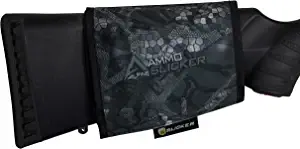 Alpine Innovations AmmoSlicker Buttstock Ammo Pouch - Weatherproof and Secure Storage. Keep Ammo Secure. Never Drop Your Ammo Again!