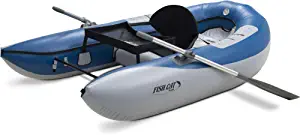 Outcast Sporting Gear Fish Cat Scout IGS Still Water Outdoor Recreation Fishing Low Profile Frameless U-Shape Boat