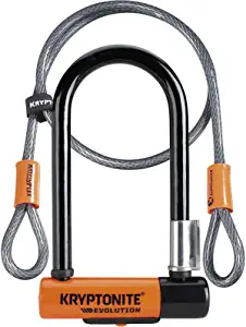 Kryptonite Evolution 11-14mm U-Lock with FlexFrame-U Bracket