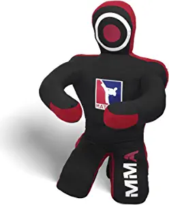 MatArts Sitting Position MMA Grappling Dummy for Kids and Adults - Combat Sports BJJ Jiu Jitsu Judo Karate Taekwondo Wrestling Buddies and Boxing Dummies - UNFILLED