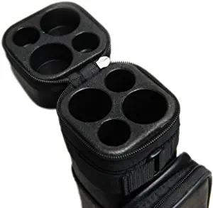 HAN'S DELTA 2x2 Hard Pool Cue Billiard Stick Carrying Case, (Several Colors Available)