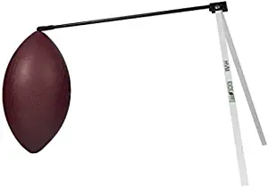 HVM - Kickoff! Football Holder, Premium Football Kicking Tee for Field Goal Place Holder, Extra Point Kicking Tee, Football Tee for Any Size Football, Black and White