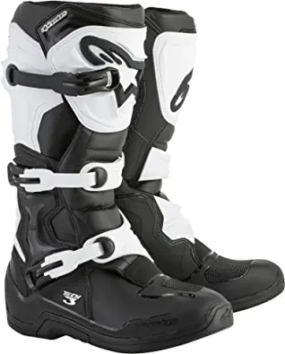 Alpinestars Unisex-Adult Tech 3 Boots Black/White Sz